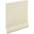 Roppe Pinnacle Plus 95 Series Rubber Wall Base 1-coil 5.50in x .125in x 60' Ivory PC50953P198